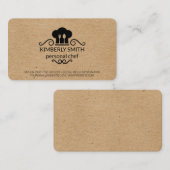 Chef | Natuurlijke Visitekaartje (Voorkant / Achterkant)