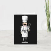 Chef Nutcracker Cook Hat Xmas  Kaart (Voorkant)