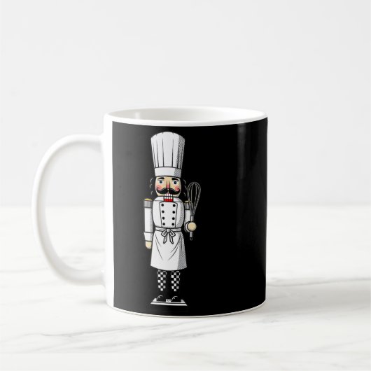 Chef Nutcracker Cook Hat Xmas Koffiemok (Links)