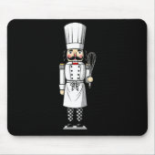 Chef Nutcracker Cook Hat Xmas  Muismat (Voorkant)