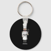 Chef Nutcracker Cook Hat Xmas  Sleutelhanger (Voorkant)
