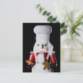 Chef Nutkraker Briefkaart (Staand voorkant)