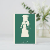 Chef Nutkraker Briefkaart (Staand voorkant)