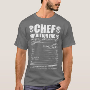 Chef Nutrition Feit Funny Culinal CookingT-Shirt T-shirt