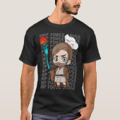 Chef Obi Drip Force Sauce Trendy Sci Fi Pun T-shirt (Voorkant)