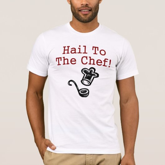 Chef- of Cook-T-shirt T-shirt (Voorkant)