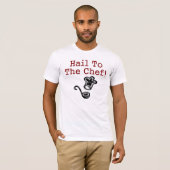 Chef- of Cook-T-shirt T-shirt (Voorkant volledig)