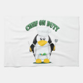 Chef on Duty Penguin Theedoek (Horizontaal)