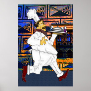 Chef op de vlucht poster