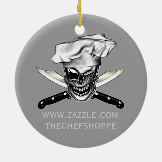 Chef Ornament (Achterkant)