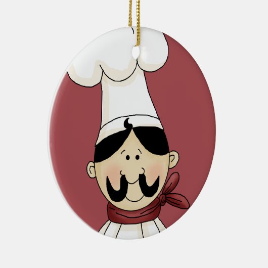 Chef-Ornament Keramisch Ornament (Rechts)