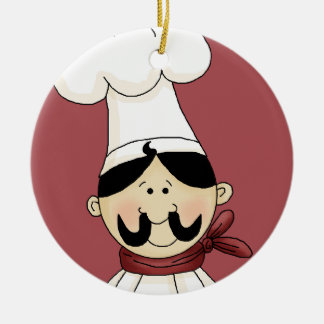 Chef-Ornament Keramisch Ornament