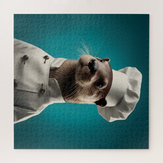 Chef Otter Legpuzzel (Horizontaal)