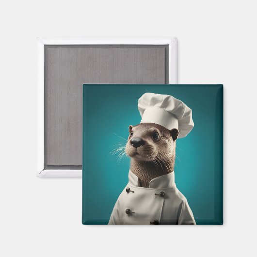 Chef Otter Magneet (Voorkant / Achterkant)
