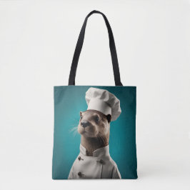 Chef Otter Tote Bag