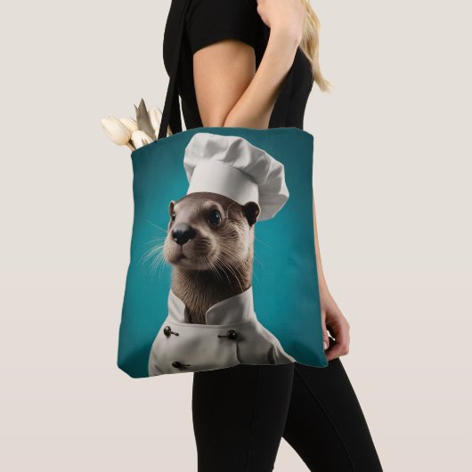 Chef Otter Tote Bag (Dichtbij)
