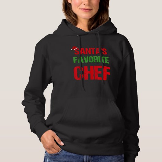 Chef Pajama Kerstmis Hoodie (Voorkant)