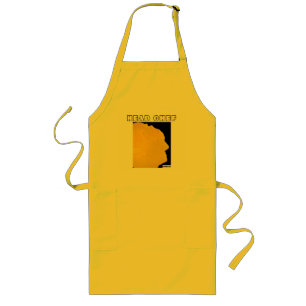 Chef Pancake Art Apron Lang Schort
