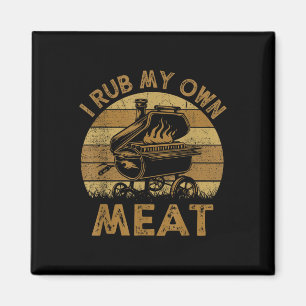 Chef papa ik wrijf mijn eigen vlees bbq grappige b magneet