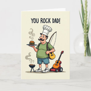 Chef Pappas Rock Vaderdag Kaart