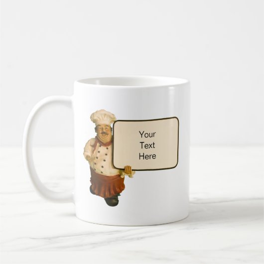 Chef Persoonlijk bericht Koffiemok (Links)
