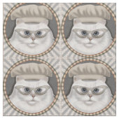 Chef Perzische Kat Stof (Close Up)