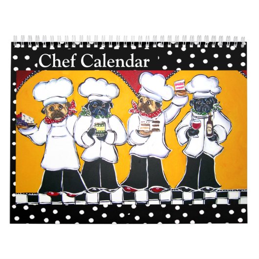 CHEF PET ART KALENDER (Hoes)