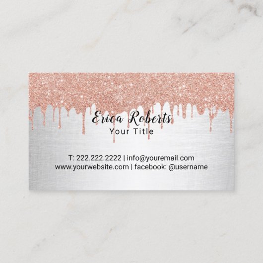 Chef Pet Cupcake bakkerij Moderne schijven Visitekaartje (Achterkant)