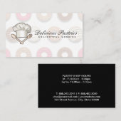 Chef-Pet | Donut Pattern Visitekaartje (Voorkant / Achterkant)