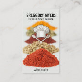 Chef Pet en gebruiksvoorwerpen Visitekaartje (Voorkant)