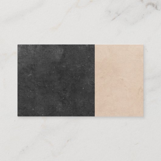 Chef Pet en Gereedschap | kookgerei Visitekaartje (Achterkant)