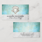 Chef-Pet en keukengereedschap | Culinair Visitekaartje (Voorkant / Achterkant)