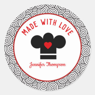 Chef Pet gemaakt met Sticker van de Liefde