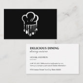 Chef-Pet | Keukengereedschap Visitekaartje (Voorkant / Achterkant)