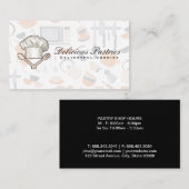 Chef Pet Logo | kookgereedschapspatroon Visitekaartje (Voorkant / Achterkant)