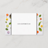 Chef Pet Logo | Plantgoed Visitekaartje (Achterkant)