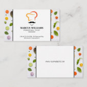 Chef Pet Logo | Plantgoed Visitekaartje (Voorkant / Achterkant)