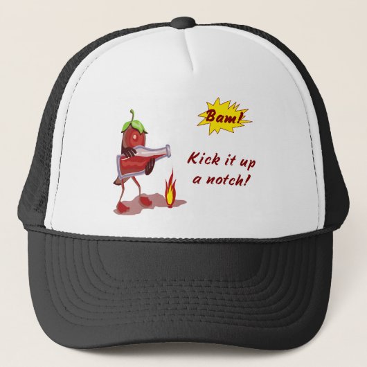 Chef-Pet met Hot Red Pepper Trucker Pet (Voorkant)