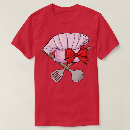 Chef-pet met Spoon T-shirt (Design voorkant)