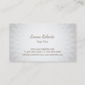 Chef Pet Personal Chef Catering Service Visitekaartje (Achterkant)