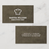 Chef-Pet-pictogram Visitekaartje (Voorkant / Achterkant)