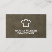 Chef-Pet-pictogram Visitekaartje (Voorkant)