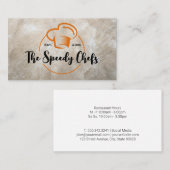 Chef-Pet | Restaurant | Catering Visitekaartje (Voorkant / Achterkant)