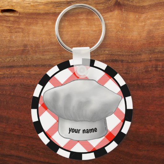 Chef pet sleutelhanger (Voorkant)