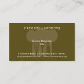 Chef Pet Visitekaartje (Achterkant)