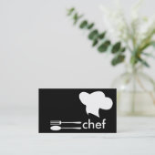 Chef-pet Visitekaartje (Staand voorkant)