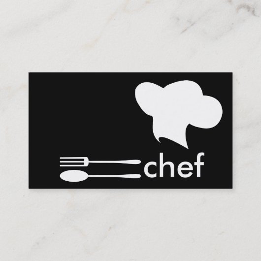 Chef-pet Visitekaartje (Voorkant)