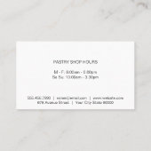 Chef-Pet | Whisk | Verse groenten Visitekaartje (Achterkant)