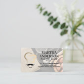 Chef-pictogram | Bakken van ingrediënten en gereed Visitekaartje (Staand voorkant)