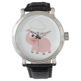 Chef Pig Horloge
